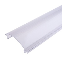 Profilé d'angle en PMMA pour bande LED, diffuseur de lumière, extrusion de canal