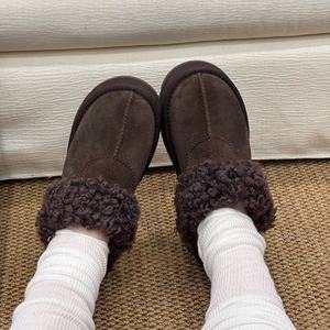 Chaussons d'intérieur de luxe pour femmes, antidérapants, chauds, moelleux, personnalisables, confortables, pour l'automne et l'hiver, pour l'extérieur - Product Image 5