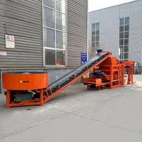 Machine de fabrication de blocs de pavés creux entièrement automatique LONTA QTJ4-25 pour blocs de 4, 5, 6, 8, 9 pouces, en béton et ciment