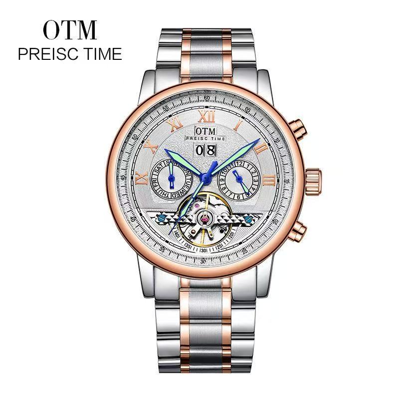 Intermediate rose gold case, white