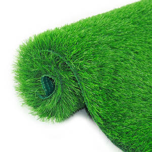 Rotolo di erba sintetica impermeabile morbido di alta qualità per l'applicazione interna per gli sport da giardino e il tappeto paesaggistico Premium di calcio - Product Image 3