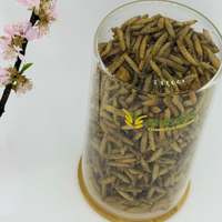 Insectes Séchés Aliment Premium pour Volailles Larves de Mouches Soldat Noires Séchées Aliment Sec de Haute Qualité pour Poulets Canards Tortues Geckos