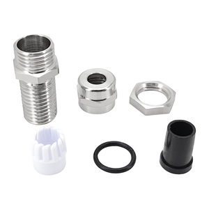 Prensaestopas metálicos de rosca larga de acero inoxidable M40, impermeables IP68, para gabinetes - Product Image 5