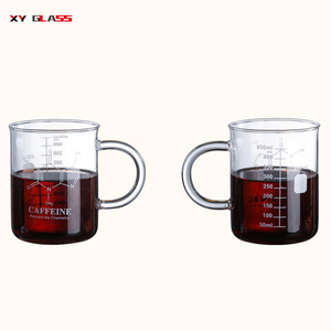 Tazza da caffè calda resistente al calore in vetro resistente al borosilicato resistente al calore - Product Image 1