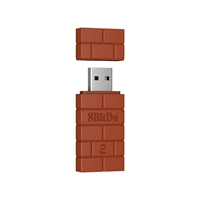 Adaptador Inalámbrico USB BT 8BitDo para Nintendo Switch, Receptor Mini para PS1, Windows, Convertidor de Control para PS4, PS5, Xbox Series X/S