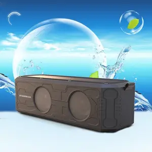 Eshine-altavoz portátil con luces led, dispositivo audiónico mp3, Bluetooth, para exteriores