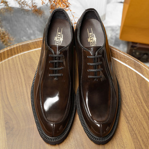 Zapatos Oxford Formales de Cuero Genuino para Hombre, Ligeros y Transpirables, Zapatos de Boda para Novio de Otoño - Product Image 5