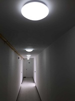 Vente chaude AC90-260V 18W 4000K Plafonnier LED à détecteur de mouvement avec contrôle de la lumière Usine de Zhongshan CE Rohs