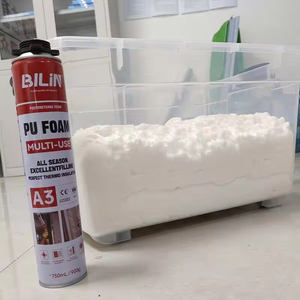 Échantillon Gratuit Mousse Polyuréthane Monocomposant 750ml Sous Marque Privée pour Boiseries et Travaux de Construction Durée de Vie 18 Mois - Product Image 2