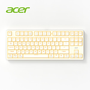 <span class=keywords><strong>Acer</strong></span> OKR235 Clavier mécanique triple mode 87 touches, remplaçables à chaud, ABS, Mahjong Sound, batterie 2500mAh, clavier de jeu - Product Image 1