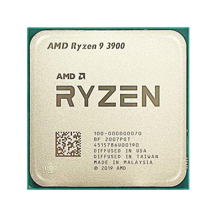 CPU AMD R'yzen 3900 GHz Twee-Core 24-Thread CPUs Processor 7NM R7  3700x R9 3900X 3950X Socket AM4