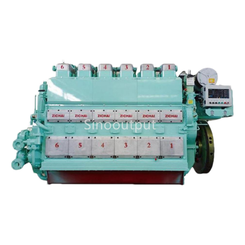 【空瓶】七垂二十貫2024 Zichai High Power Marine Diesel Engine - 8 Cylinder, 882-1765kw