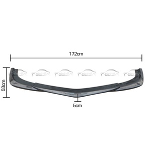 ลิ้นกันชนหน้าคาร์บอนไฟเบอร์ สปอยเลอร์ปีกหน้า สำหรับรถเมอร์เซเดสเบนซ์ ซีคลาส W204 C63 ปี 2011+ - Product Image 3