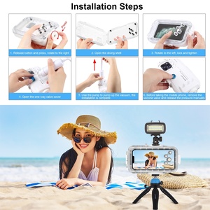 Ốp Lặn Chống Nước 130ft Thiết Kế Mới Cho iPhone 14 13 12 Vỏ Ốp Điện Thoại Chụp Ảnh Dưới Nước - Product Image 6