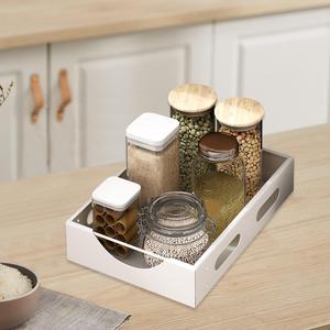 Organizzatore di armadietti estraibili bianchi moderni in stile fattoria e caffè cassetto scorrevole per Buffet - Product Image 6