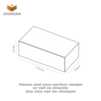Vente en gros Boîte vide en carton pour lunettes de soleil Boîte d'emballage en papier populaire noire avec logo personnalisé de luxe pour lunettes