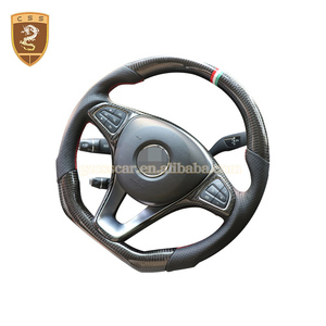 W205 carbon fiber car interior trim fit for C class-C65s style ruffle - Product Image 4