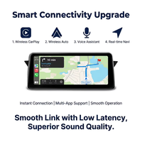 شاشة عرض NAVI جديدة ID6 ID7 ID8 andr UI لاسلكية للسيارة bw X1 E84 سنوات مع لاعبين GPS NAVI