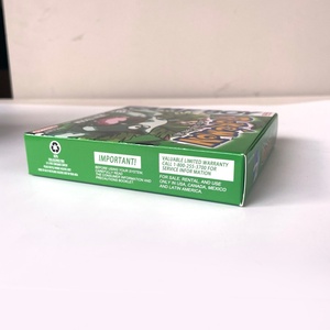 USA Holographic Metallic Foil Silver Red Crystal New Design 7 Colors Gold Green Yellow Version Manual Finish <b>Game</b> Box for Gbc - Product Image 2