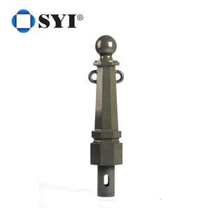 कच्चा लोहा यूरोपीय मानक सीई ब्रांड रोड बैरियर बोलार्ड हटाने योग्य उद्यान पार्किंग श्रृंखला - Product Image 5