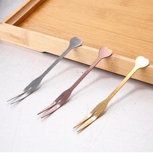 Ciotola per Gelato in Acciaio Inox, Coppa per Dessert con Piede, Contenitore in Metallo per Pudding, Parfait, Trifle, Oro e Argento con Cucchiai e Forchette per Servire - Product Image 4