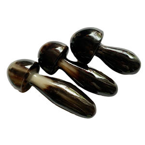 Palo de acupuntura de cuerno de Yak para masaje corporal Palo de seta de ojo <span class=keywords><strong>meridiano</strong></span> fácil de llevar con punta de cuerno de <span class=keywords><strong>uñas</strong></span> - Product Image 6