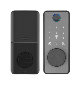 <span class=keywords><strong>Serrure</strong></span> de porte intelligente à empreinte digitale Tuya APP, <span class=keywords><strong>serrure</strong></span> intelligente sans clé avec empreinte digitale, mot de passe, carte, Bluetooth et finition IML - Product Image 3