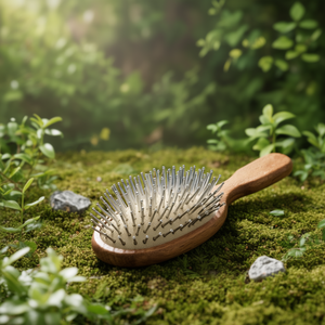 Cepillo para el Cabello con Punta de Madera, Cepillo de Madera Premium Tamaño L para Uso Doméstico - Product Image 3