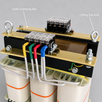Transformateur triphasé élévateur carré 208V 380V 10kVA, convertisseur de puissance industriel ; Performance stable