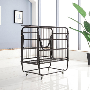 Mueble de dormitorio moderno, <span class=keywords><strong>cama</strong></span> plegable individual de metal con <span class=keywords><strong>ruedas</strong></span> - Product Image 4