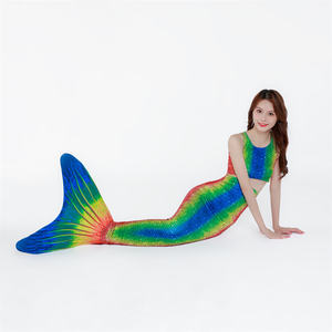 GIRLS and <strong>Boys</strong> Mermaid <strong>Costume</strong> <strong>for</strong> <strong>Swimming</strong> Kid With Anti-UV Mermaid Cosplay <strong>Costume</strong> Swimsuit - Product Image 2