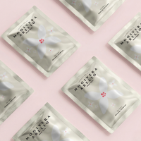 Mooivera Abelio Masque en Tissu 10 pièces Cica Centella Asiatica Apaisant et Soulageant Peaux Sensibles Coréen Végétalien Format Voyage Tendance
