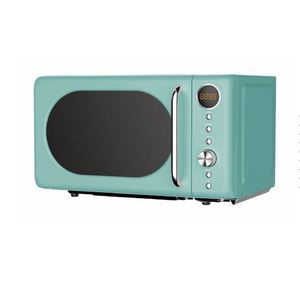 Staylux 17L Electric Retro <b>Green</b> Household <b>Microwave</b> Oven with Digital Display Rotary Knob Controls Sensor Cook Function - Product Image 1