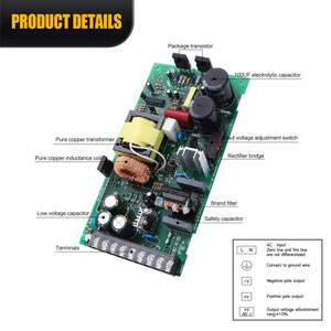 อะแดปเตอร์ HLTNC 350W 36V AC-DC 9.7A แหล่งจ่ายไฟแบบสวิตชิ่ง <span class=keywords><strong>Nema</strong></span> 23 สเต็ปเปอร์มอเตอร์ <span class=keywords><strong>57</strong></span> ซีรีส์ สำหรับตัวควบคุมเครื่อง CNC Router  หม้อแปลงไฟฟ้า - Product Image 4