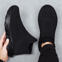 Chaussures d'été pour femmes 2025 Nouvelles baskets décontractées de course à pied Semelle EVA souple Maille respirante Style coréen Chaussures à enfiler tissées volantes