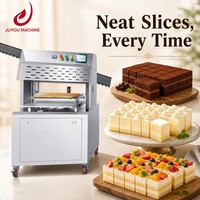 Machine automatique de découpe de gâteaux 2,6 kW 380 V, 2-3 gâteaux par cycle, pour boulangerie, usine de pâtisserie, usage commercial