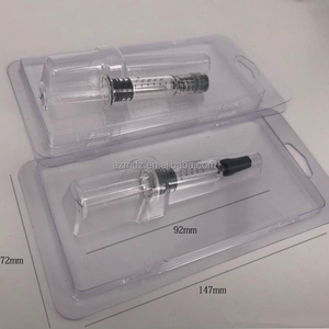 Blister à clapet en PVC PET design personnalisé en <span class=keywords><strong>plastique</strong></span> transparent résistant aux enfants 0.5ml 1ml 0.5cc 1 Cc <span class=keywords><strong>seringue</strong></span> avec aiguille - Product Image 4