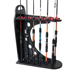 CASTSOON C-Form Angelrute ständer Marine 12 Grid Fishing Gear Rack Store verwenden Yacht Angelruten halter Lager regale