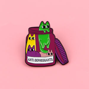 <strong>Diet</strong> <strong>Coke</strong> Kinda Day Quotes Enamel Pins Men Women's Brooch Lapel Pins for Backpack Briefcase Badges Jewelry Accessories - Product Image 3