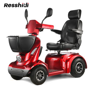 Scooter à 4 roues pour usage extérieur, étanche, équipé d'un siège et d'un panier utilitaire avant RS-MS106-A Scooter à 4 roues - Product Image 1