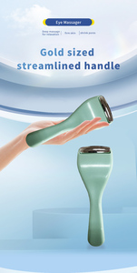 Металлический роликовый массажер для лица и области вокруг глаз с эффектом холодного компресса - Product Image 3