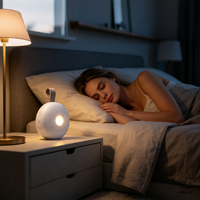 Ide Hadiah Bayi Baru Lahir: Mesin Suara Menenangkan, Perangkat White Noise, Alat Bantu Tidur, Suara Detak Jantung, Suara Laut, Portabel, Ringan