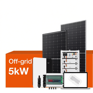 Système d'énergie solaire hors réseau SUNPLUS 5KW avec contrôleur MPPT pour usage domestique - Product Image 1