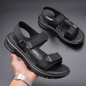 Sandalias de Hombre para Exteriores Pamate, Punta Abierta, Suela de EVA, Amortiguación de Aire, Cierre de Velcro, Zapatos Casuales de Moda para Verano - Product Image 2