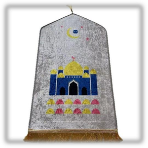 Çocuklar İçin Taşınabilir İslami Ürün Müslüman Eğitici Seccade Öğretim Namaz <span class=keywords><strong>Mat</strong></span>ı - Product Image 3