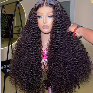 Parrucche Ricci Pixie Birmane Super Double Drawn con Capelli Umani Allineati ad Alta Densità per Donne Nere - Vendita all'Ingrosso - Product Image 6