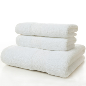 Servilleta De Bain <span class=keywords><strong>En</strong></span> Coton 3 <span class=keywords><strong>En</strong></span> <span class=keywords><strong>1</strong></span> Ducha Spa Toallas Juego de 3 Logo Hotel Toalla De Algodón Logo 3 Piezas Juego De Toallas De Lujo Baño - Product Image 1