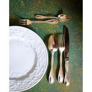 Service de table en argent Christofle Galea Model, 12 pièces, en alliage d'argent - Product Image 2