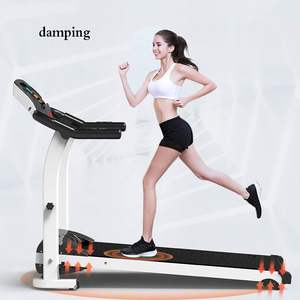 Gemotoriseerde opvouwbare loopband voor thuis en op kantoor, elektrische loopband, instelbare snelheid tot 12 km/u, cardiotraining voor thuis - Product Image 3