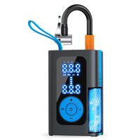 Portable Mini Sans Fil Électrique Compresseur D'air Pompe En Aluminium Numérique Gonfleur De Pneu pour Voitures Pick-up Camions ABS 150psi